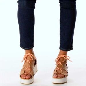 Sorel | Shoes | Sorel Cameron Flatform Lace Wedge Sandal  display picture 1